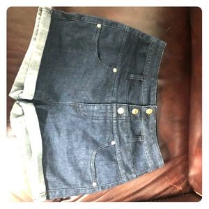 Arden B high waist jean shorts size 8